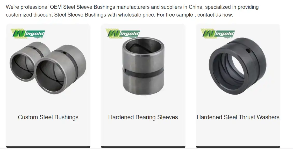 steel bushings